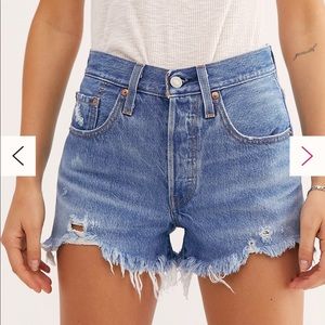 Levi’s 501 High-Rise Denim Shorts